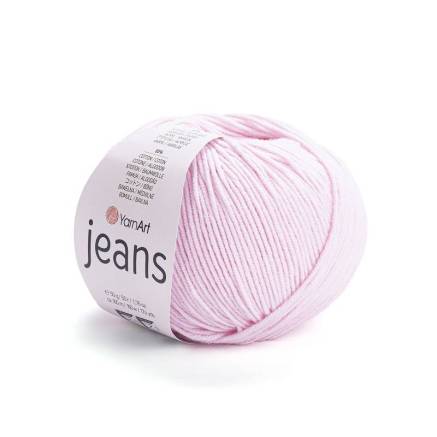 Пряжа YarnArt Jeans блідо-рожевий (18)