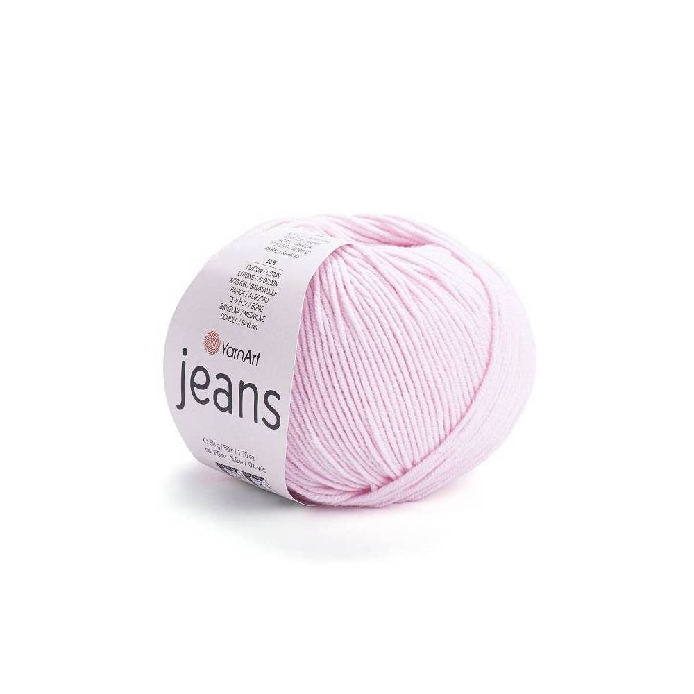 Yarn YarnArt Jeans pale pink (18)