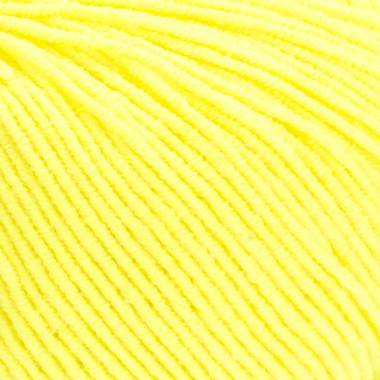 Yarn YarnArt Jeans bright yellow neon (58)