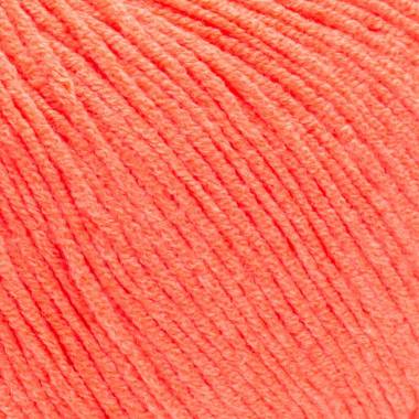 Yarn YarnArt Jeans coral neon (61)