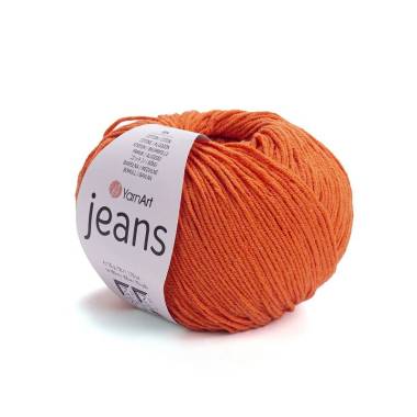 Пряжа YarnArt Jeans морковь (85)
