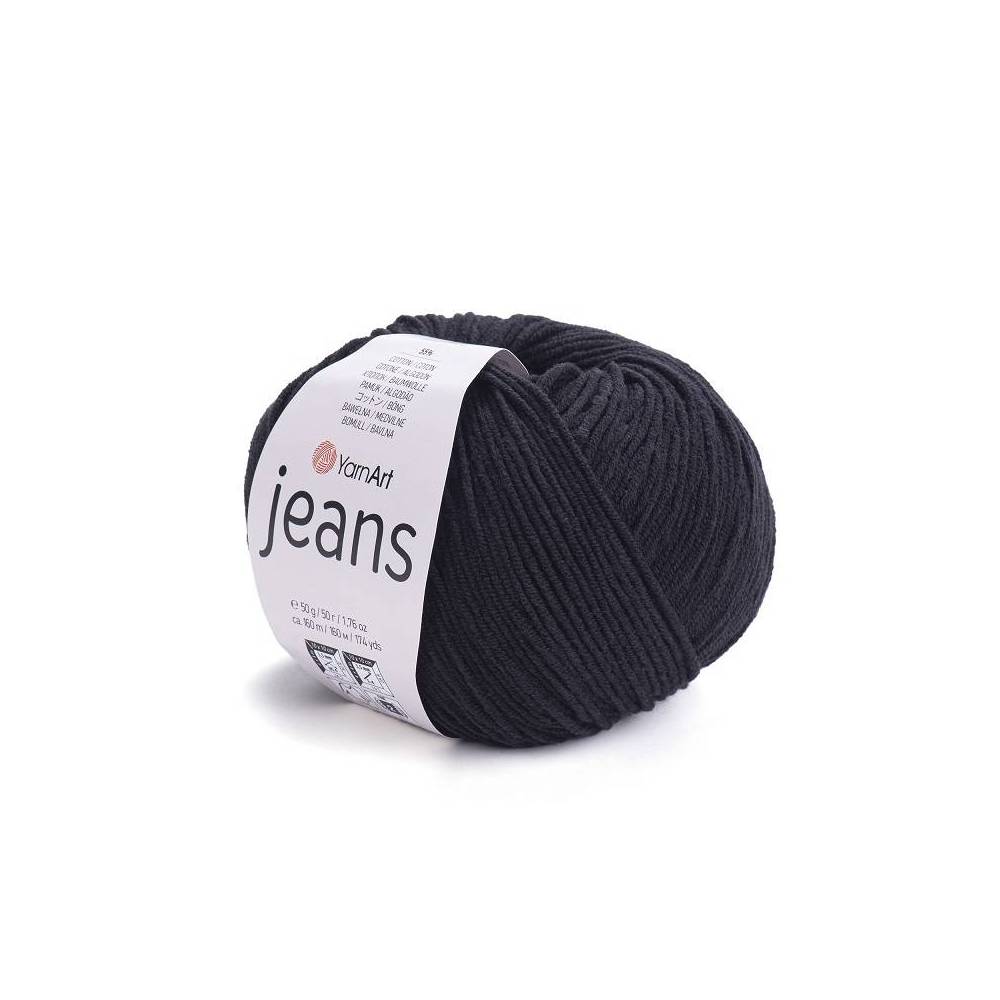Yarn YarnArt Jeans black (53)