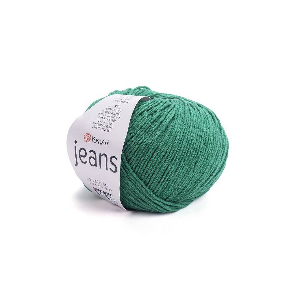 Yarn YarnArt Jeans green (52)
