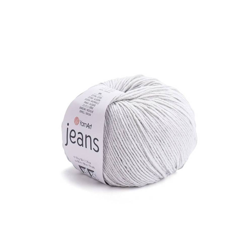 Yarn YarnArt Jeans light gray (49)