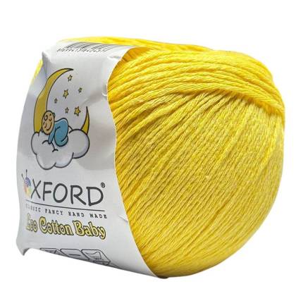 Пряжа Oxford  Eco Cotton Baby желтый