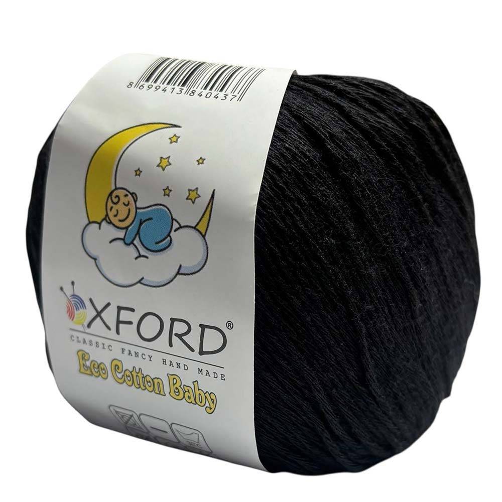 Пряжа Oxford  Eco Cotton Baby черный