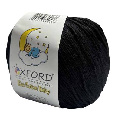 Пряжа Oxford  Eco Cotton Baby черный