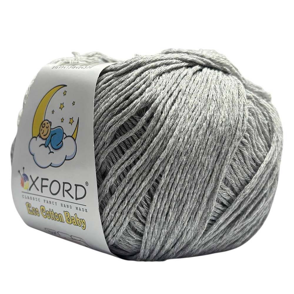 Пряжа Oxford Eco Cotton Baby світло-сірий