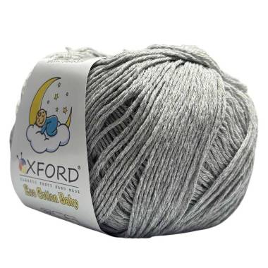 Пряжа Oxford  Eco Cotton Baby светло-серый
