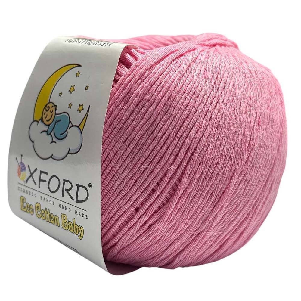 Пряжа Oxford  Eco Cotton Baby розовый