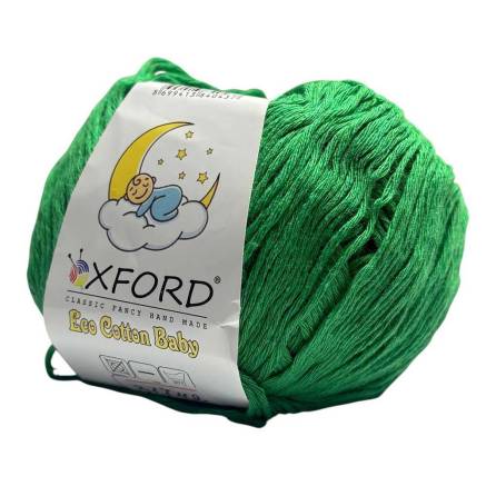 Пряжа Oxford  Eco Cotton Baby зеленый