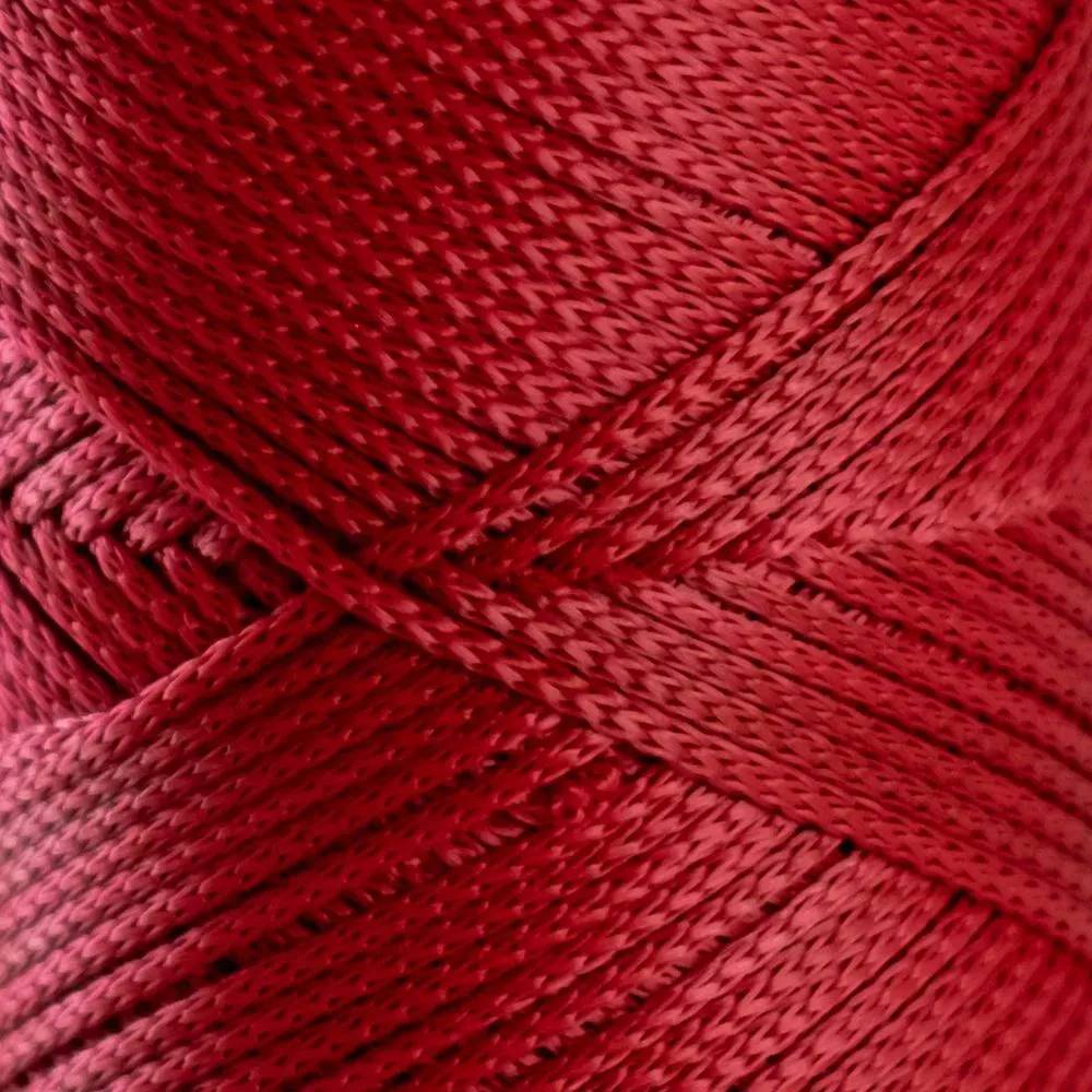 Macrame cord No. 4 Hobby Trend, cherry (105)
