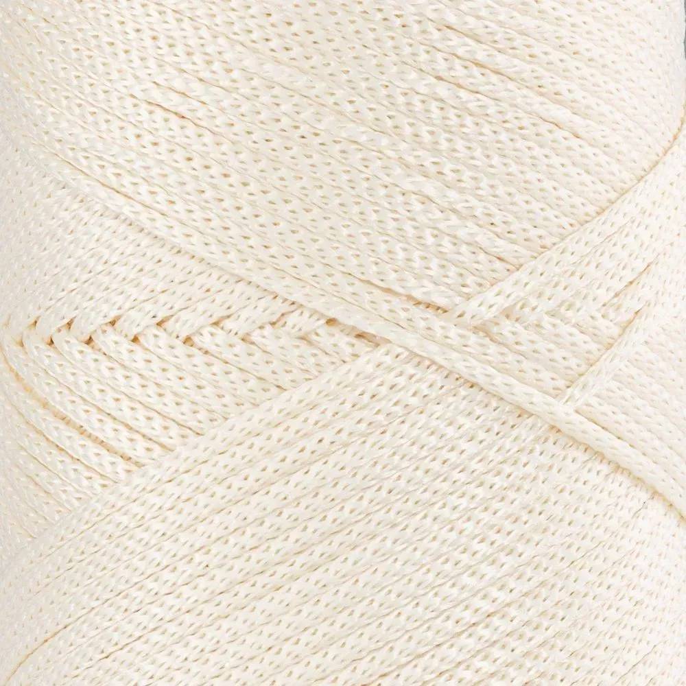 Macrame cord No. 4 Hobby Trend, vanilla (017)