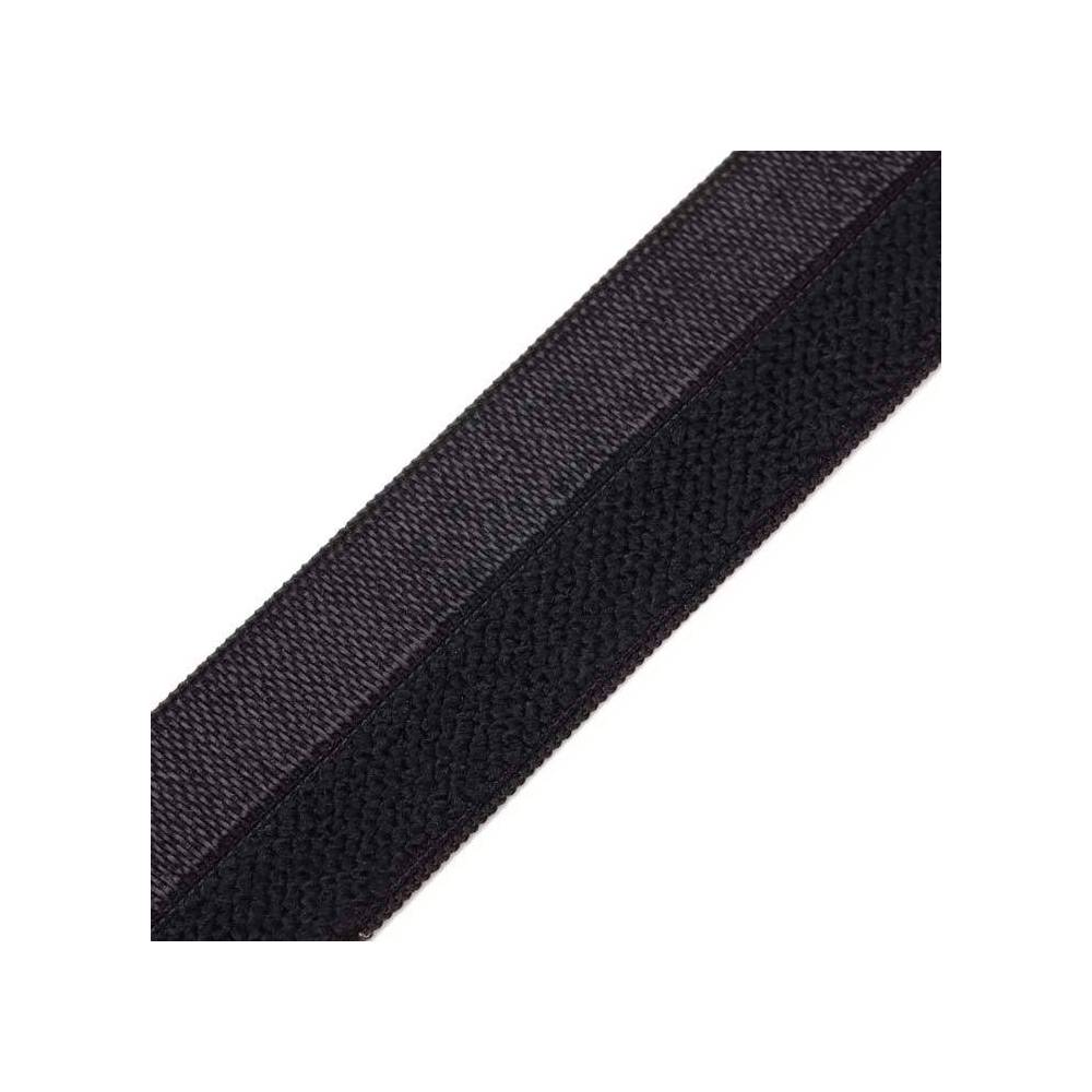 Elastic band edging 4580/020 - 20 mm - black - 1 mt