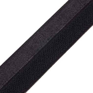 Elastic band edging 4580/020 - 20 mm - black - 1 mt