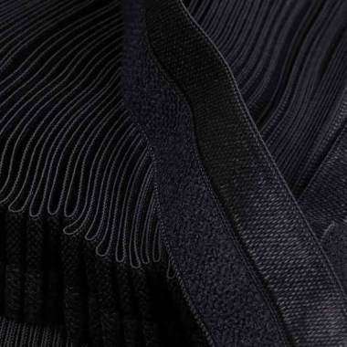 Elastic band edging 4580/020 - 20 mm - black - 1 mt