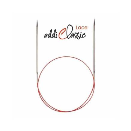 Addi Premium Lace Circular Knitting Needles with Extended Tip, 40 cm, 6.0 mm 775-7/6-40