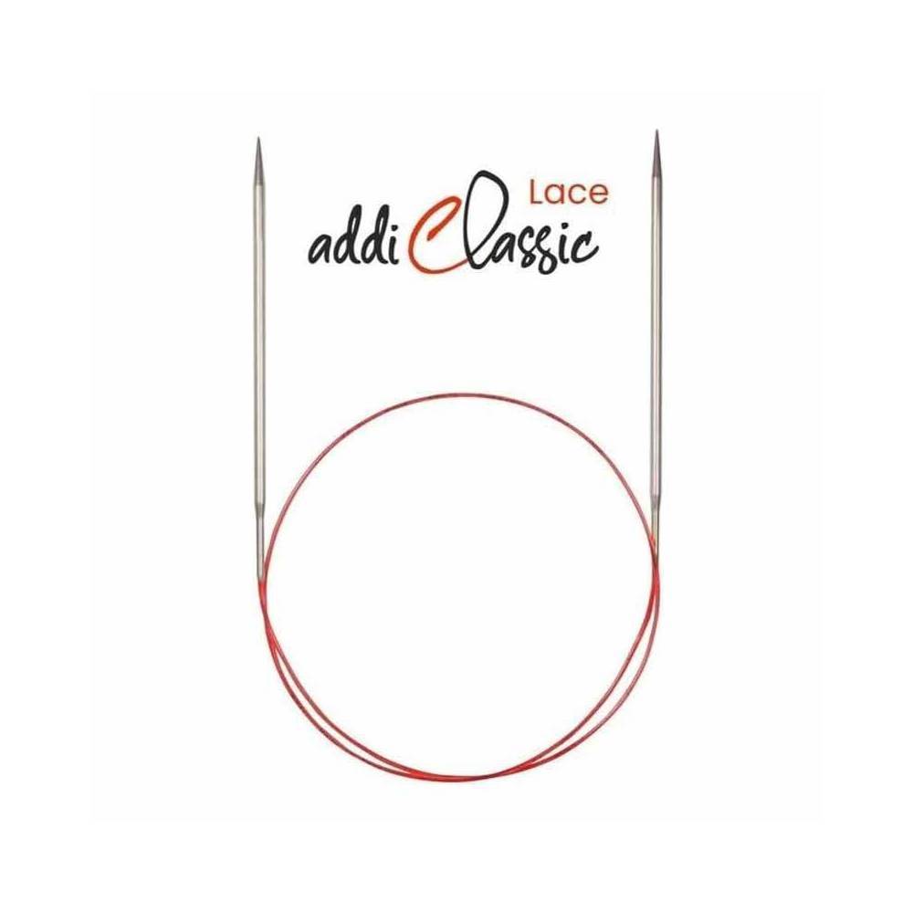 Addi Premium Lace Circular Knitting Needles with Extended Tip, 40 cm, 6.0 mm 775-7/6-40