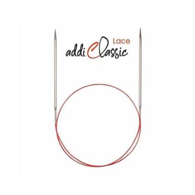 Addi Premium Lace Circular Knitting Needles with Extended Tip, 40 cm, 6.0 mm 775-7/6-40