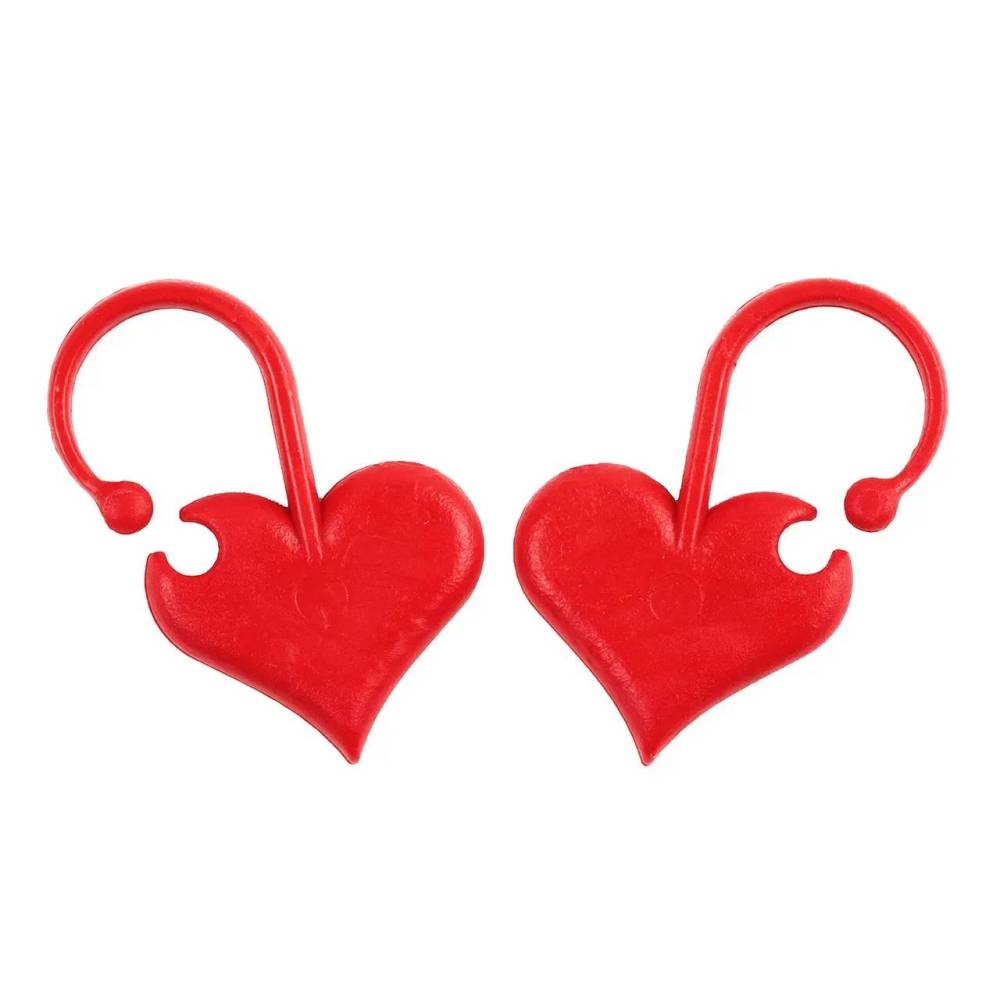 Маркеры для вязания Addi Love, цвет красный 6 шт., (407-2) Addi