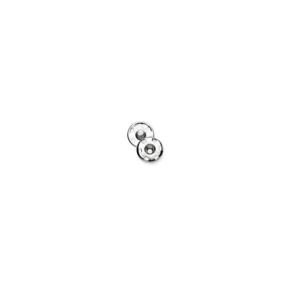 Sew-on silver buttons, 13 mm, 12 pcs., Milward (2195115)