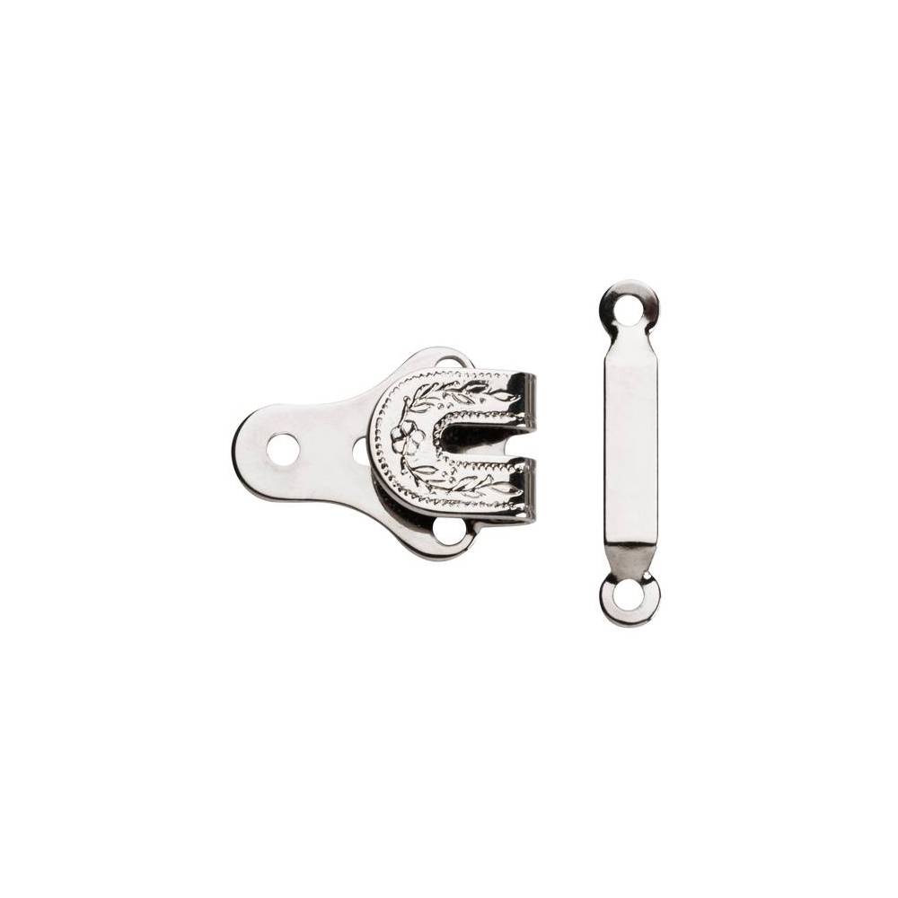 Milward Silver Trouser Hooks and Eyes, 12mm, 2 pcs. (2196205)
