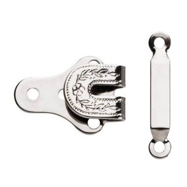 Milward Silver Trouser Hooks and Eyes, 12mm, 2 pcs. (2196205)