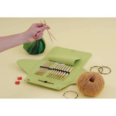 Addi Click Nature Bamboo Interchangeable Needle Set (Art. 550-2)