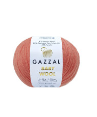 Yarn Gazzal Baby Wool tangerine (819)