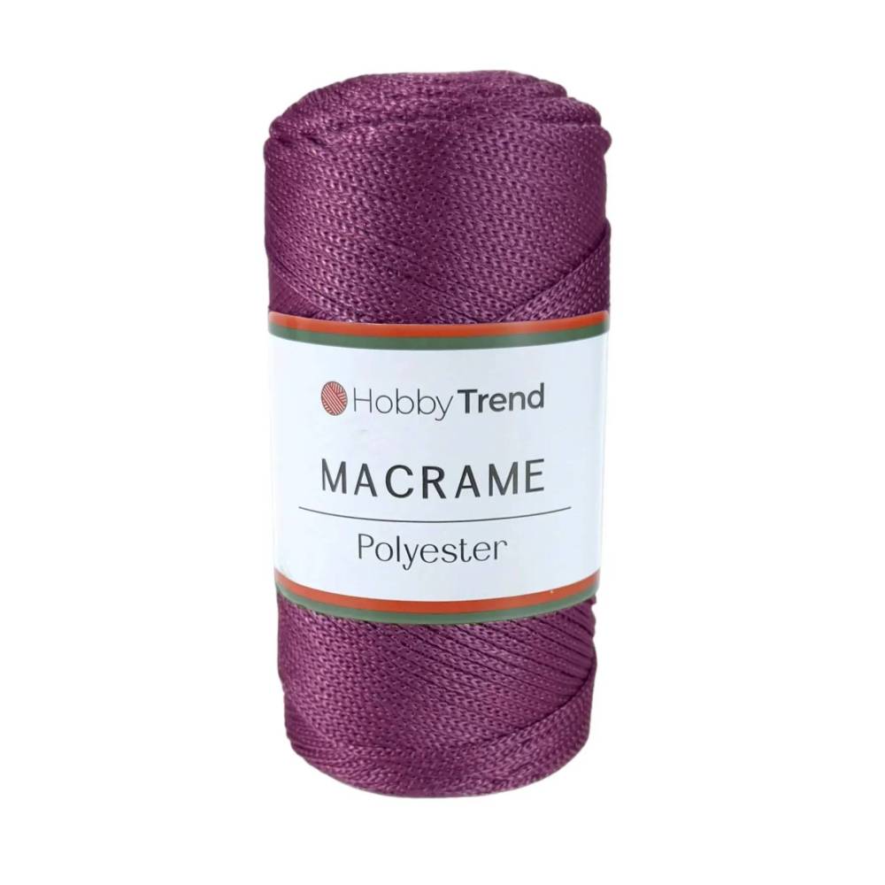 Hobby Trend Macrame Cord No. 4, Beaujolais (160)