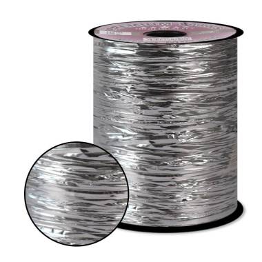 Raffia Metallic Silver Premium Yarns (0112)