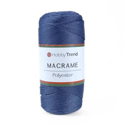 Macrame cord No. 4 Hobby Trend, ash blue (235)