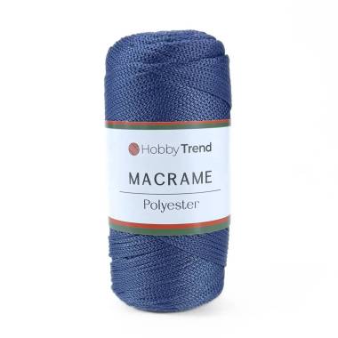 Macrame cord No. 4 Hobby Trend, ash blue (235)