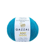 Yarn Gazzal Baby Wool sea ​​color(822)