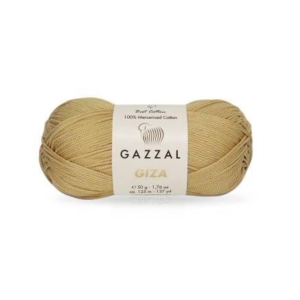 Пряжа Gazzal Giza золотистый бежевый (2452)