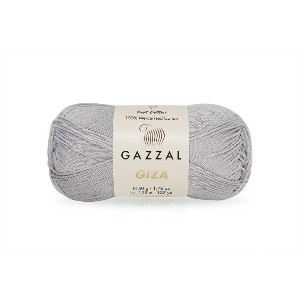 Пряжа Gazzal Giza серебряный (2456)