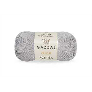 Пряжа Gazzal Giza серебряный (2456)