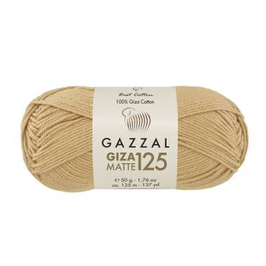 Yarn Gazzal Giza Matte 125 golden beige (5552)