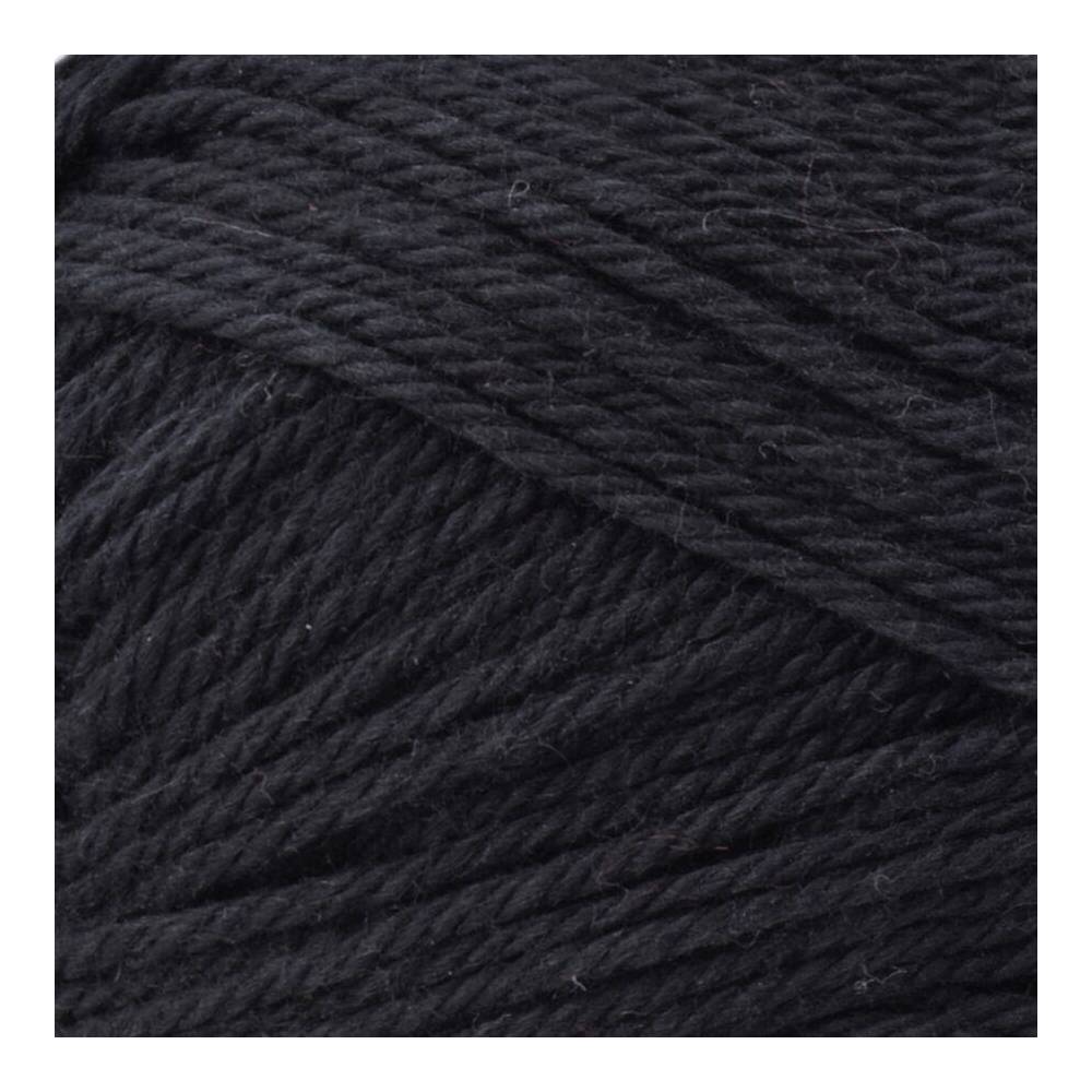 Пряжа Gazzal Giza Matte 125 черный (5557)