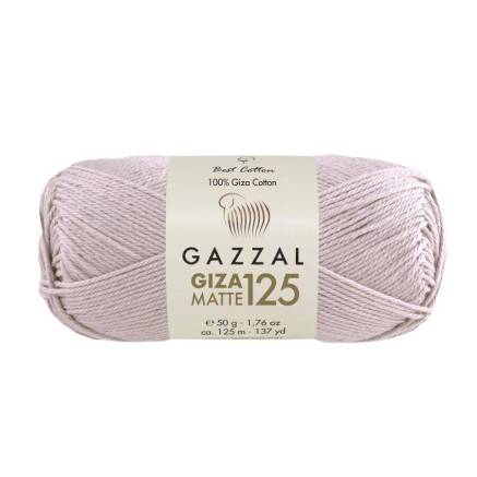 Пряжа Gazzal Giza Matte 125 лиловый тауп (5588)