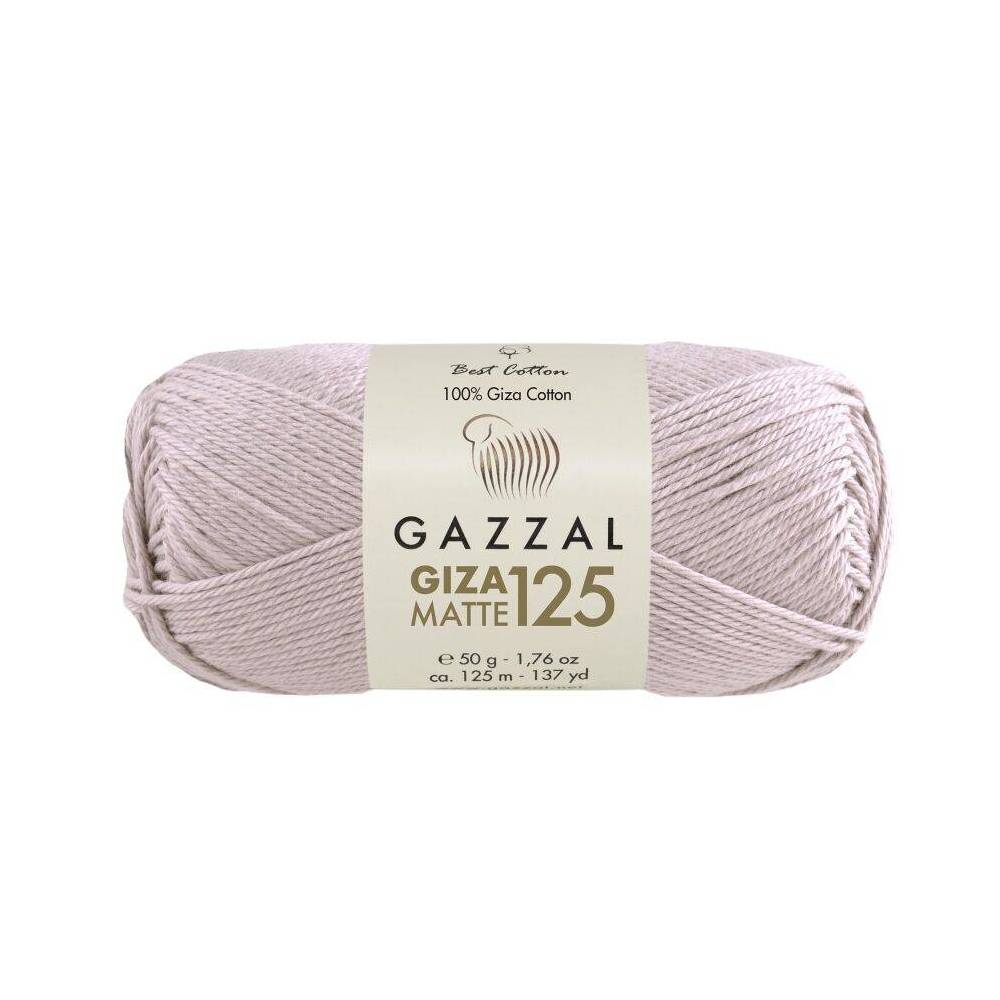 Yarn Gazzal Giza Matte 125 lilac taupe (5588)