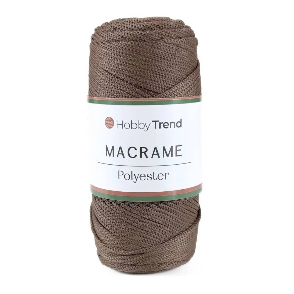 Шнур макраме №4 Hobby Trend, кора дуба (208)