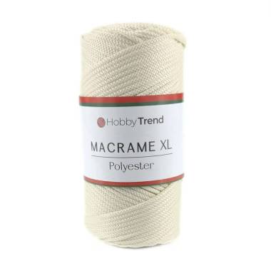 Шнур макраме XL Hobby Trend, ванильный (017)