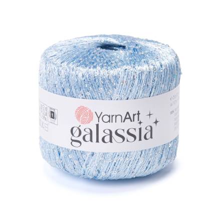 YarnArt Galassia Sequin Yarn, Blue (5810)