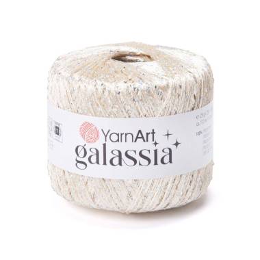 Пряжа з паєтками YarnАrt Galassia шампань (5824)
