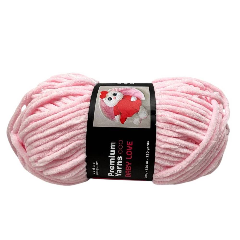 Yarn Premium Yarns Baby Love 100 soft pink (319)