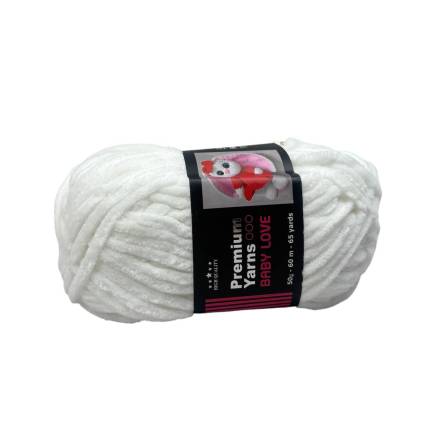 Пряжа Premium Yarns Baby Love сливочный белый (363)