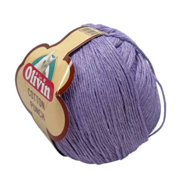Пряжа Olivin Cotton Punch сирень (1028)