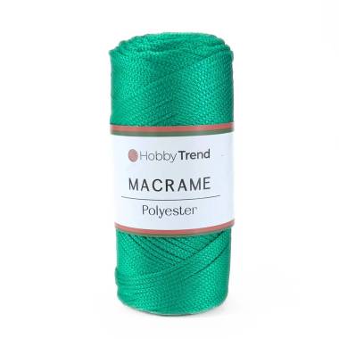 Hobby Trend Macrame Cord No. 4, bright green (175)