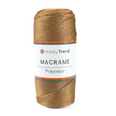Hobby Trend Macrame Cord No. 4, cinnamon (200)